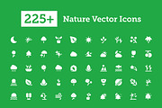 225+ Nature Vector Icons 