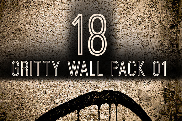 Gritty Wall Pack 01 in Textures - product preview 2