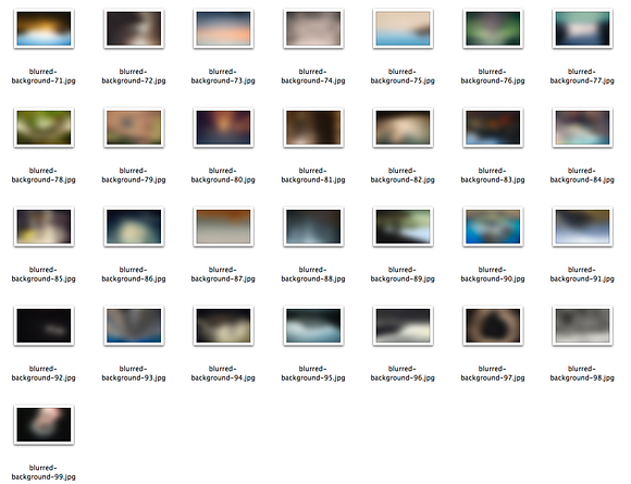 99 Premium Blurred Backgrounds in Textures - product preview 2