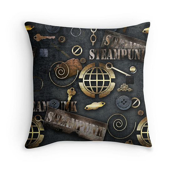 Mechanical steampunk grunge print in Patterns - product preview 6