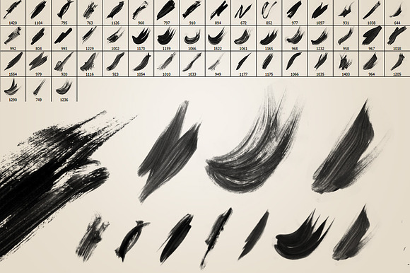 51 Handcrafted Watercolor Brushes in Photoshop Brushes - product preview 2