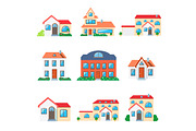 Set of House Home Icon