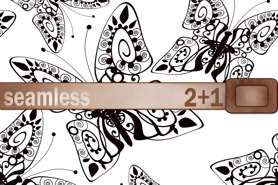 2 Jpg file +1 clip art Butterfly. in Patterns - product preview 8