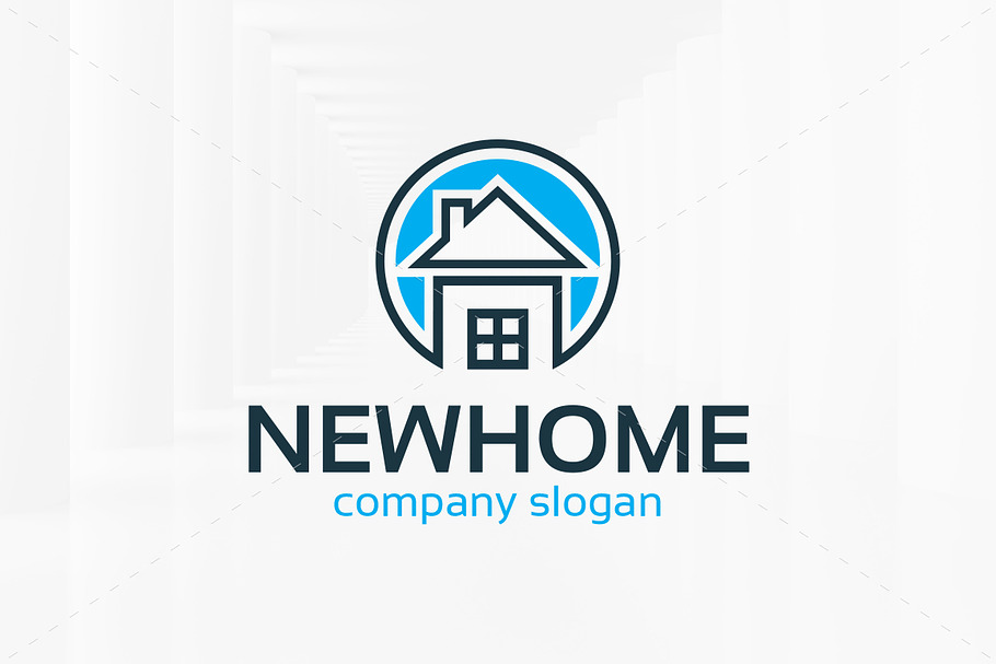 New Home Logo Template