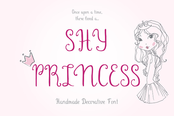 Shy Princess Decorative Font