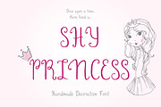 Shy Princess Decorative Font