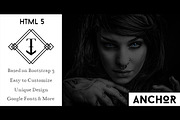 ANCHOR - One Page HTML5 Template