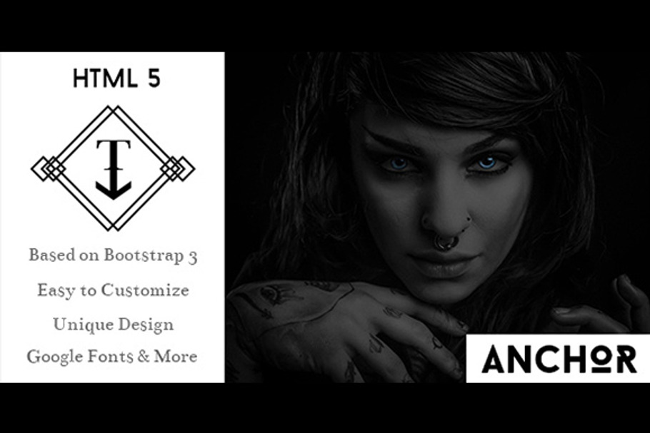 ANCHOR - One Page HTML5 Template in HTML/CSS Themes - product preview 8