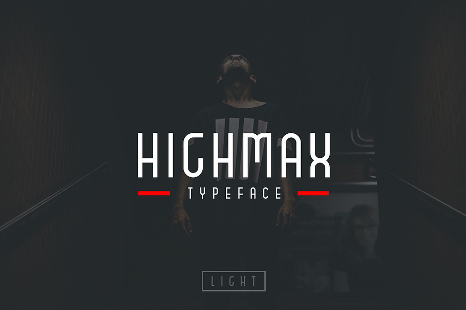 HIGHMAX (LIGHT) in Display Fonts - product preview 8