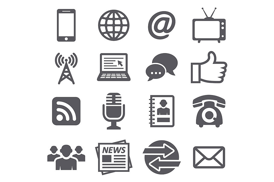 Communication Icons in Communication Icons - product preview 8