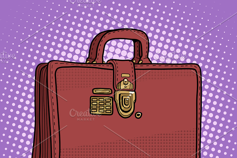 Case leather bag business in Illustrations - product preview 8