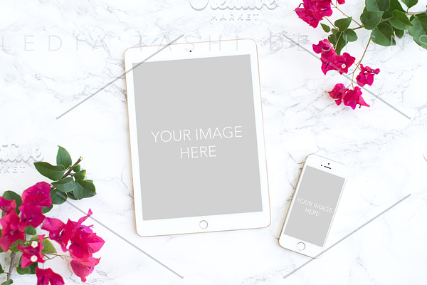 Tablet Styled Stock Photography