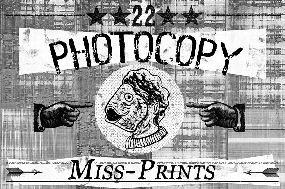 22 Photocopy MissPrints in Textures - product preview 4