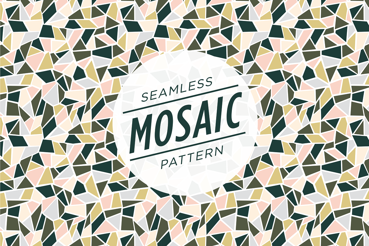 Mosaic Seamless  in Patterns - product preview 8