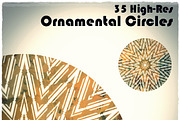 Ornamental Circles Photoshop Brushes