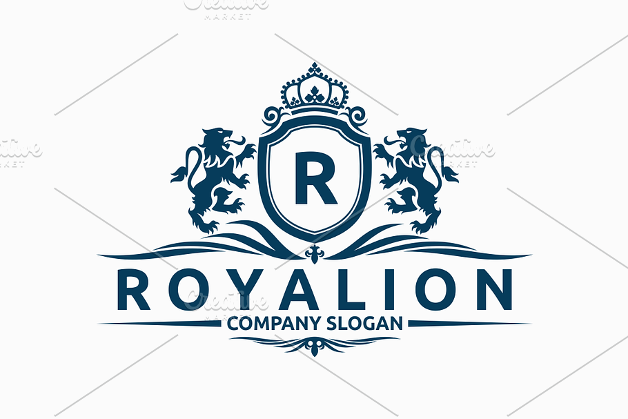 Royal Lion Logo in Logo Templates - product preview 8