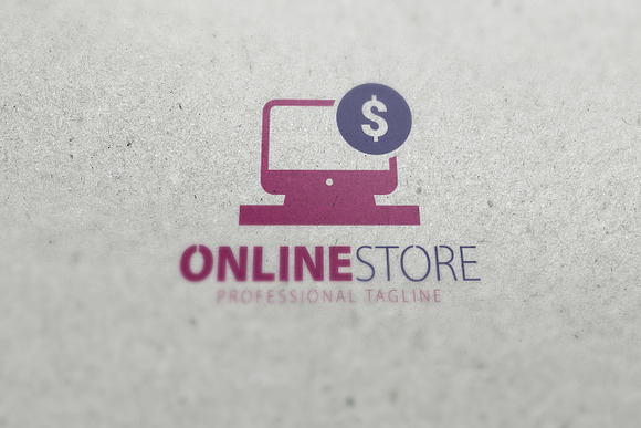 Online Store Logo in Logo Templates - product preview 1
