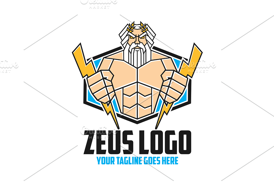 Zeus Logo in Logo Templates - product preview 8