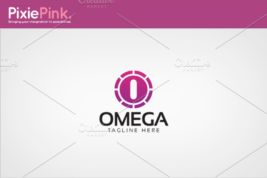 Omega Logo Template in Logo Templates - product preview 8