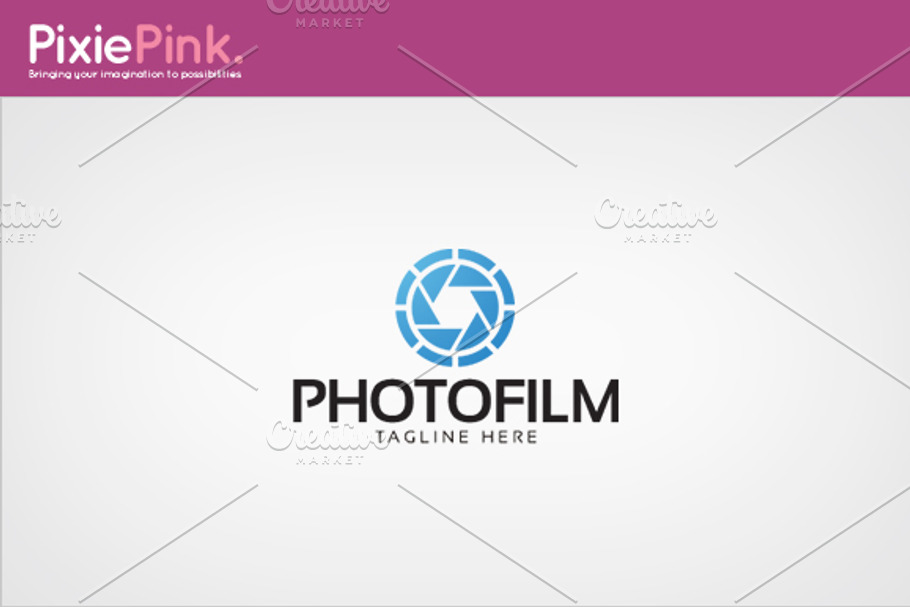 Photo Film Logo Template in Logo Templates - product preview 8