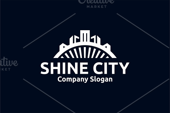 Shine City in Logo Templates - product preview 2