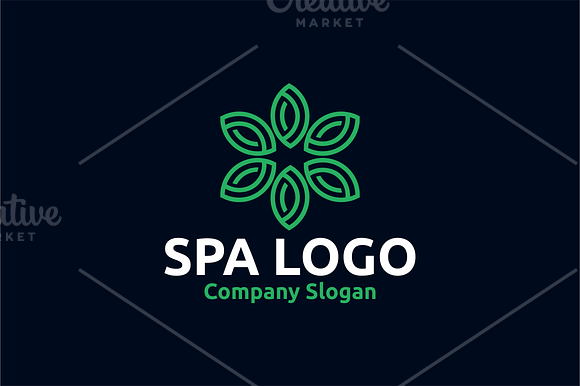 Spa Logo in Logo Templates - product preview 1