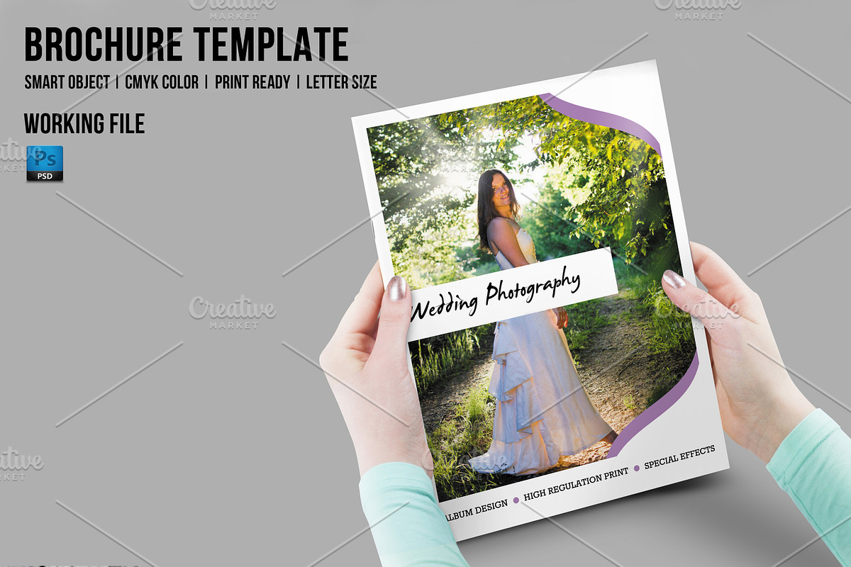 Wedding Photography Magazine - V462 in Magazine Templates - product preview 8