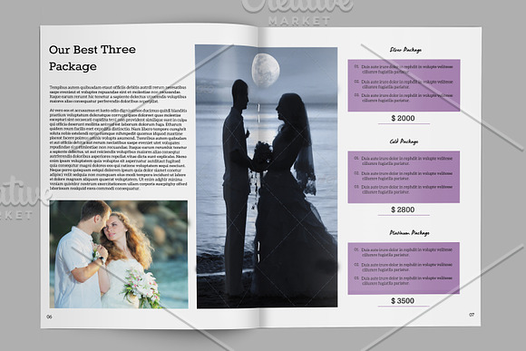 Wedding Photography Magazine - V462 in Magazine Templates - product preview 3