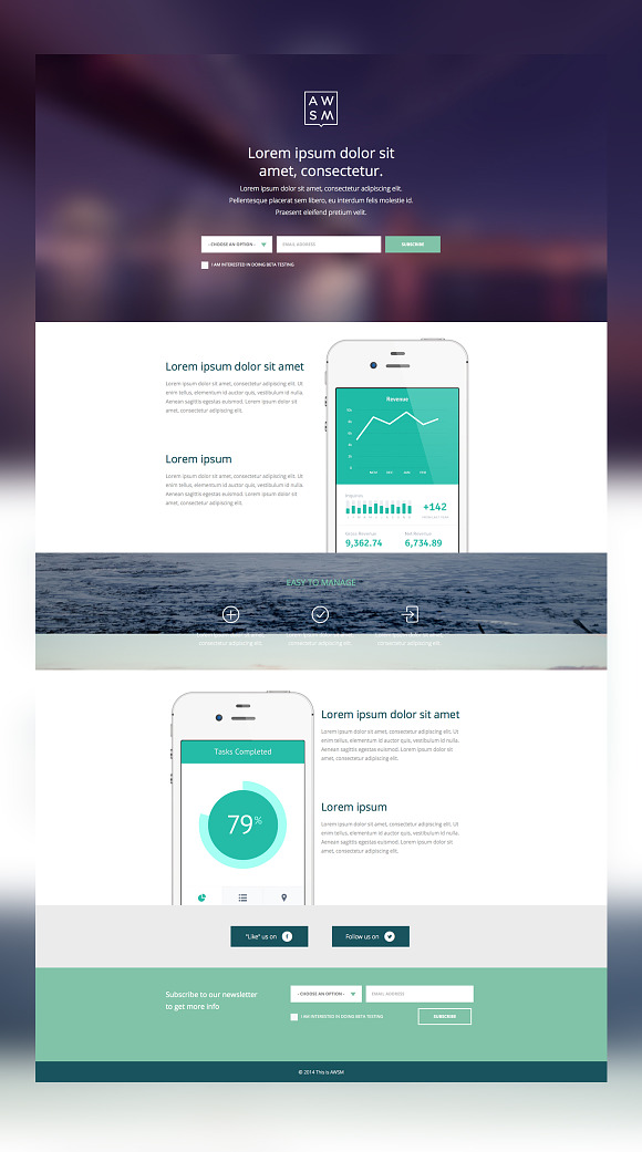 App Launch Website in App Templates - product preview 3