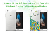 Huawei P8Lite TPUCase UV Print Mock