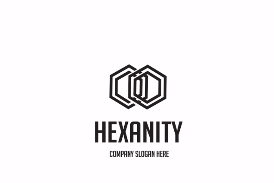 Hexanity Logo in Logo Templates - product preview 8