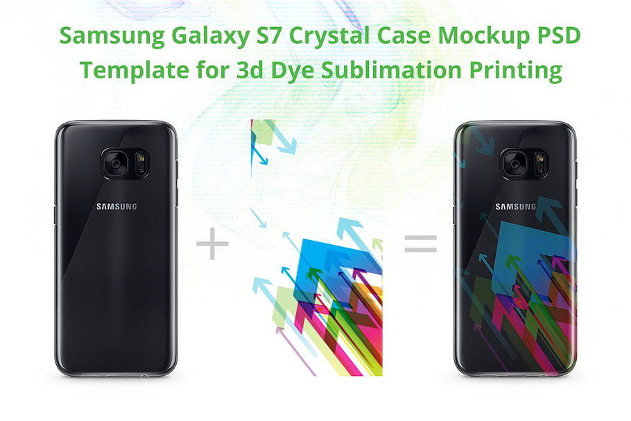 Galaxy S7 Crystal Case Mockup