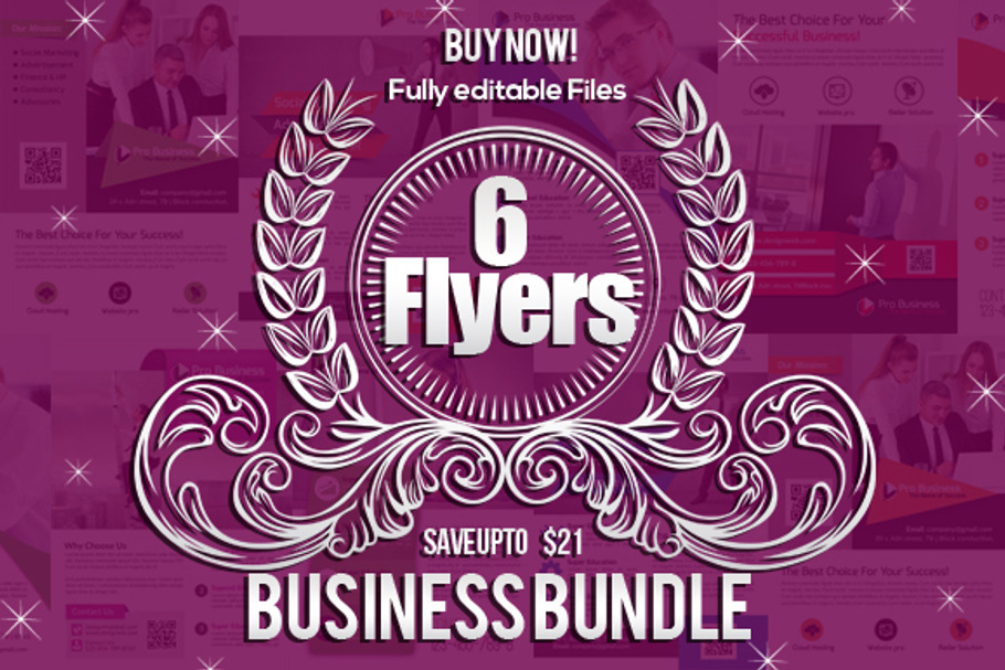 6 Business Agency Flyers Bundle