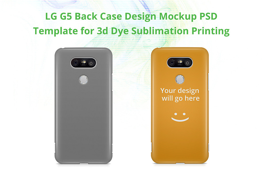 LG G5 3d IMD Case Mock-up