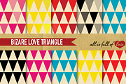 Triangles Digital Backgrounds Pack