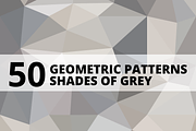 50 Geometric Patterns | Grey