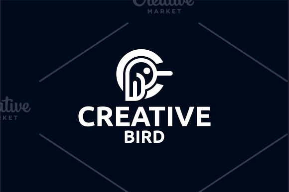 Creative Bird in Logo Templates - product preview 1