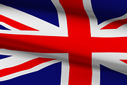 UK flag, vector