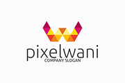 Pixelwani W Logo