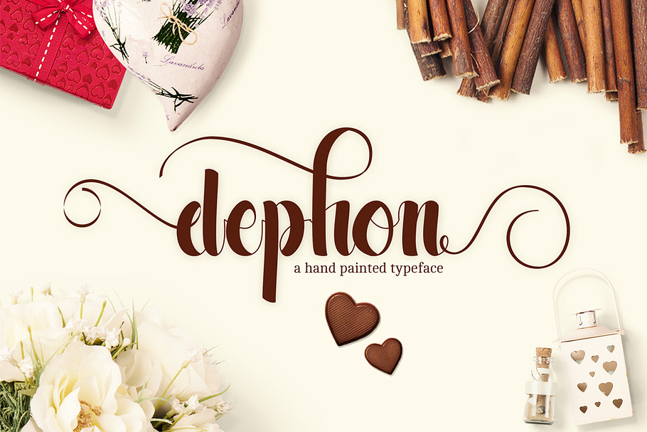 Dephon Script in Script Fonts - product preview 8