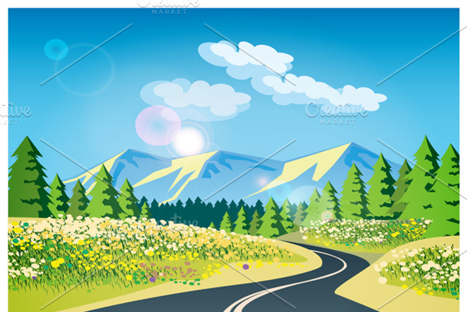 Road Trip mini Set in Illustrations - product preview 8