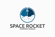 Space Rocket Logo