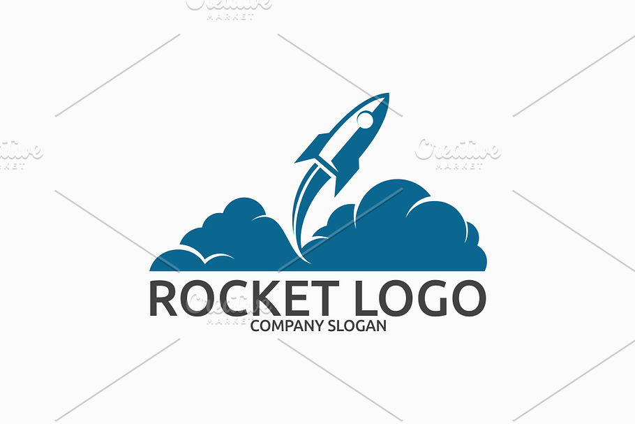 Rocket Logo in Logo Templates - product preview 8