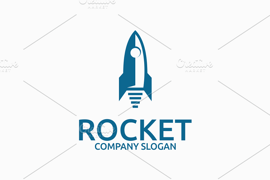 Rocket Logo in Logo Templates - product preview 8