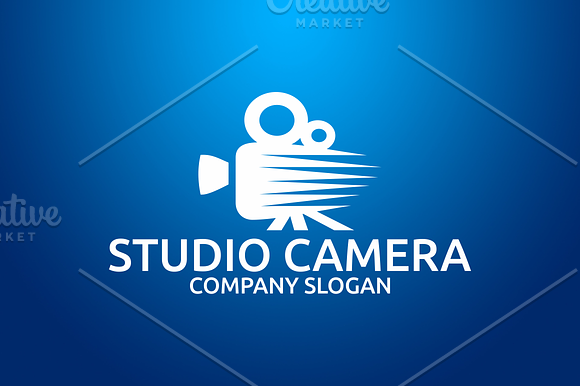 Studio Camera Logo in Logo Templates - product preview 1