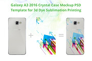 Galaxy A3 2016 3d Crystal Case 