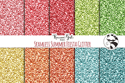 Seamless Summer Fiesta Glitter