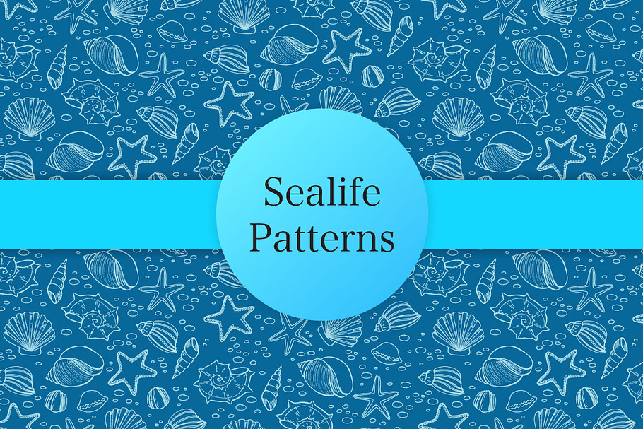 Sea life in Patterns - product preview 8