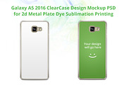 Galaxy A5 2016 2d ClearCase Mock-up