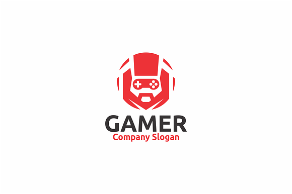 Gamer in Logo Templates - product preview 1